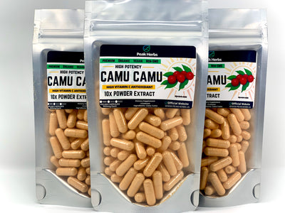 Camu Camu Capsules - 5000mg High Potency 10x Extract Immune System Booster